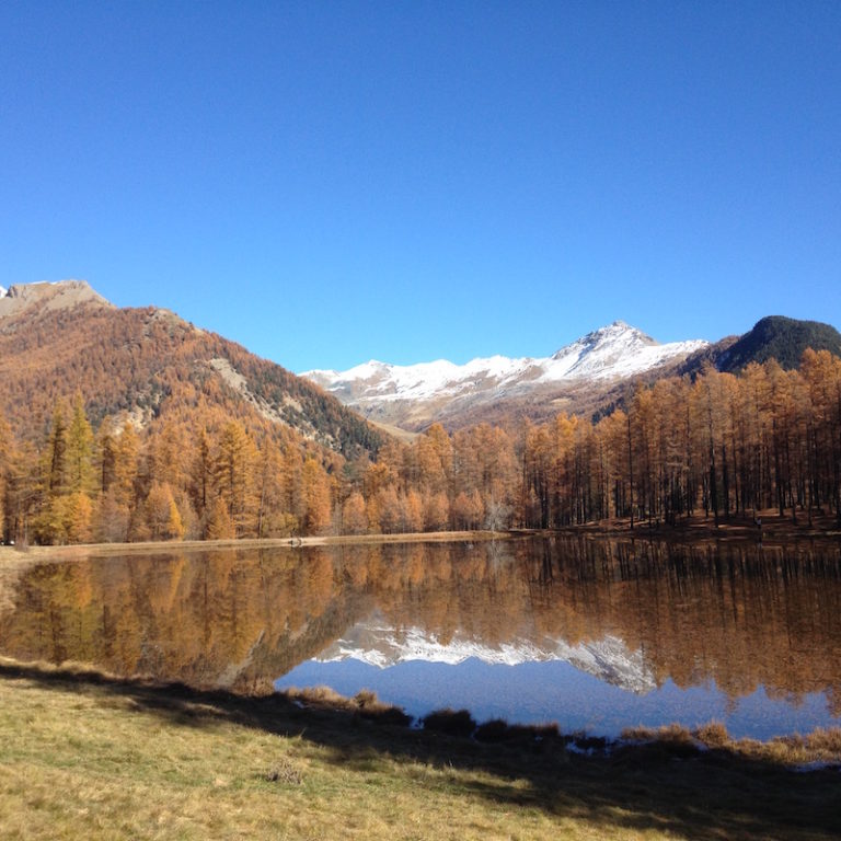 Automne lac de Roue