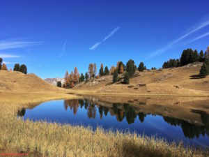 Lac en automne