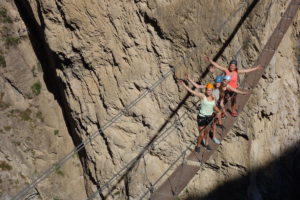 Crescendo Via Ferrata in het Parc du Queyras