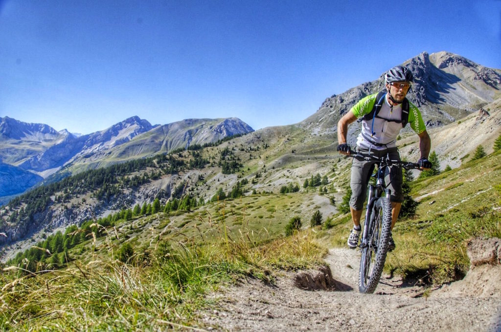 Mountain bike alps