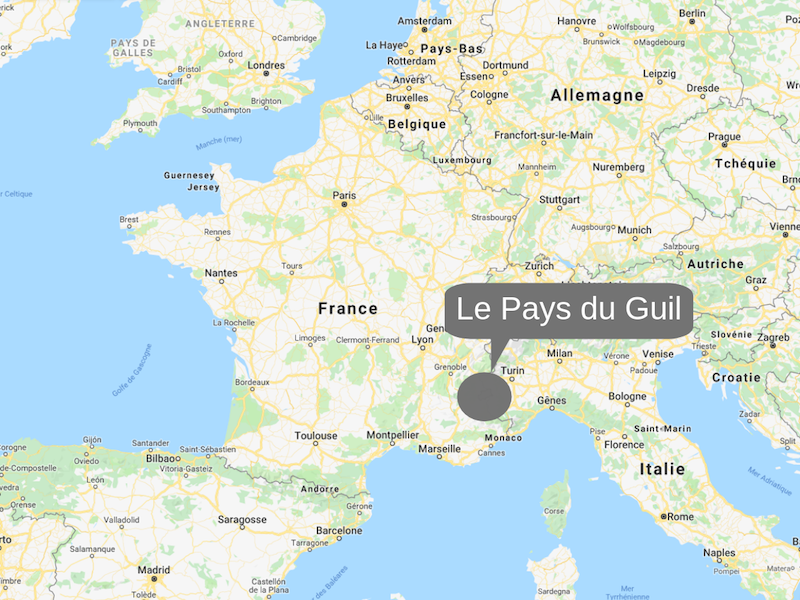 Situation Pays du Guil