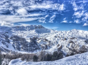 Het ski domein van Vars