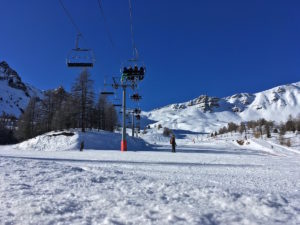 On the ski domain in Vars