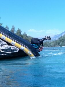 Sport d'eau vive sur la Durance